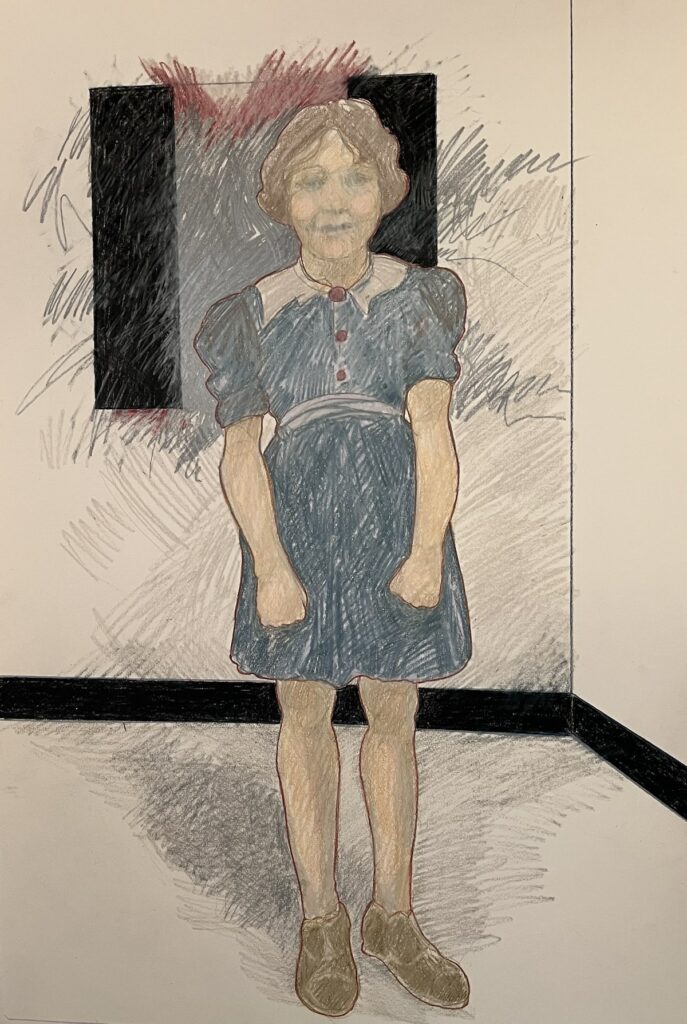 Her Childhood - artwork by artist Jeffrey Berg in Washington DC