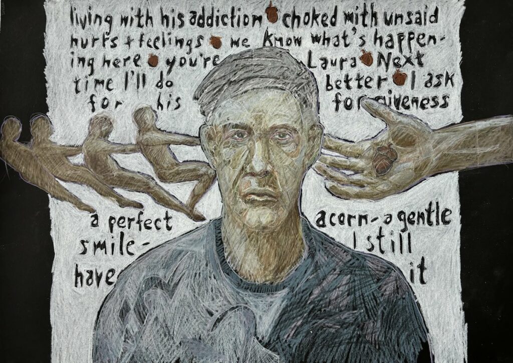 His Mother's Words - artwork by artist Jeffrey Berg in Washington DC