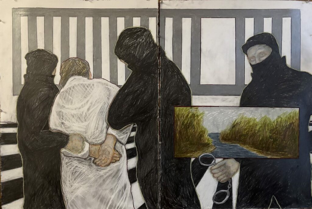 Disappeared (4) - artwork by artist Jeffrey Berg in Washington DC