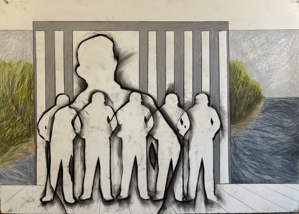 Disappeared (5) - artwork by artist Jeffrey Berg in Washington DC